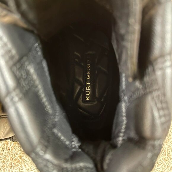 KURT GEIGER London Lace Up Patent Leather Boots, Size 41 (Men’s 8/Women’s 10) main image 9